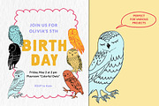 Colorful owls: Seamless pattern, an Animal Illustration by Volga_Store (Thumbnail 8 of 10)