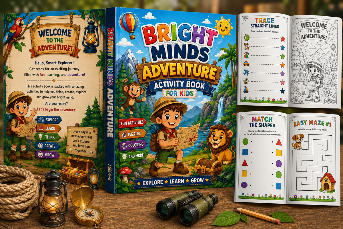 Tiny Explorers Club for kids, a Stationery Template by Designmela01 (Photo 1 of 5)