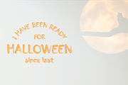 Halloween, a Handwritten Font by Wangsinawang Studio (Thumbnail 2 of 7)