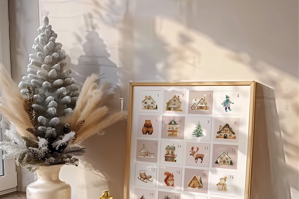 Winter Christmas Village, a Seasonal Illustration by heyiamalice (Photo 15 of 16)