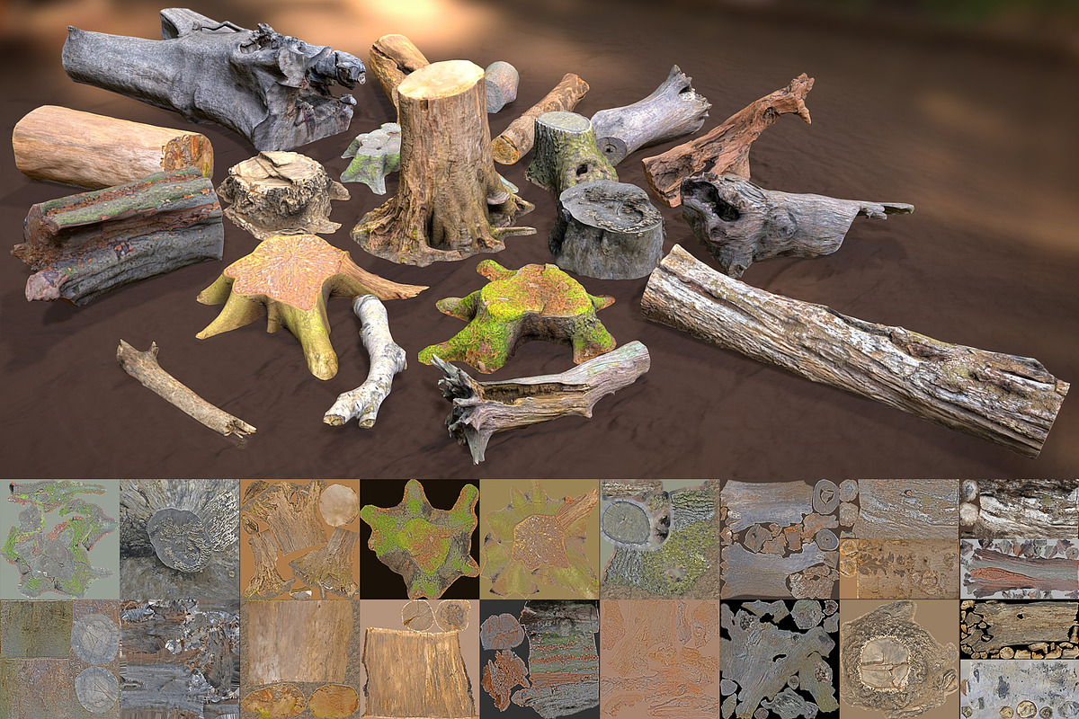 Forest Elements, an Environmental 3D Model by Beatheart Creative Studio (Photo 10 of 25)