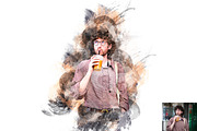 Watercolor Canvas Photoshop Action, an Action Add-On by Studio Retouch (Thumbnail 8 of 11)