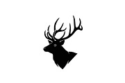 Majestic Deer & Stag Silhouette Bund, an Illustration by jahid234 (Thumbnail 39 of 41)