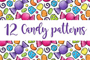 Photoshop Candy Patterns, a Pattern Graphic by Ale Estrada (Thumbnail 1 of 5)