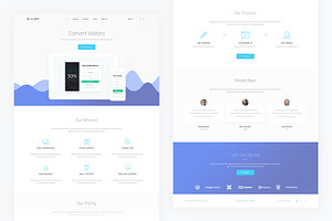 Reclient — Service PSD Template