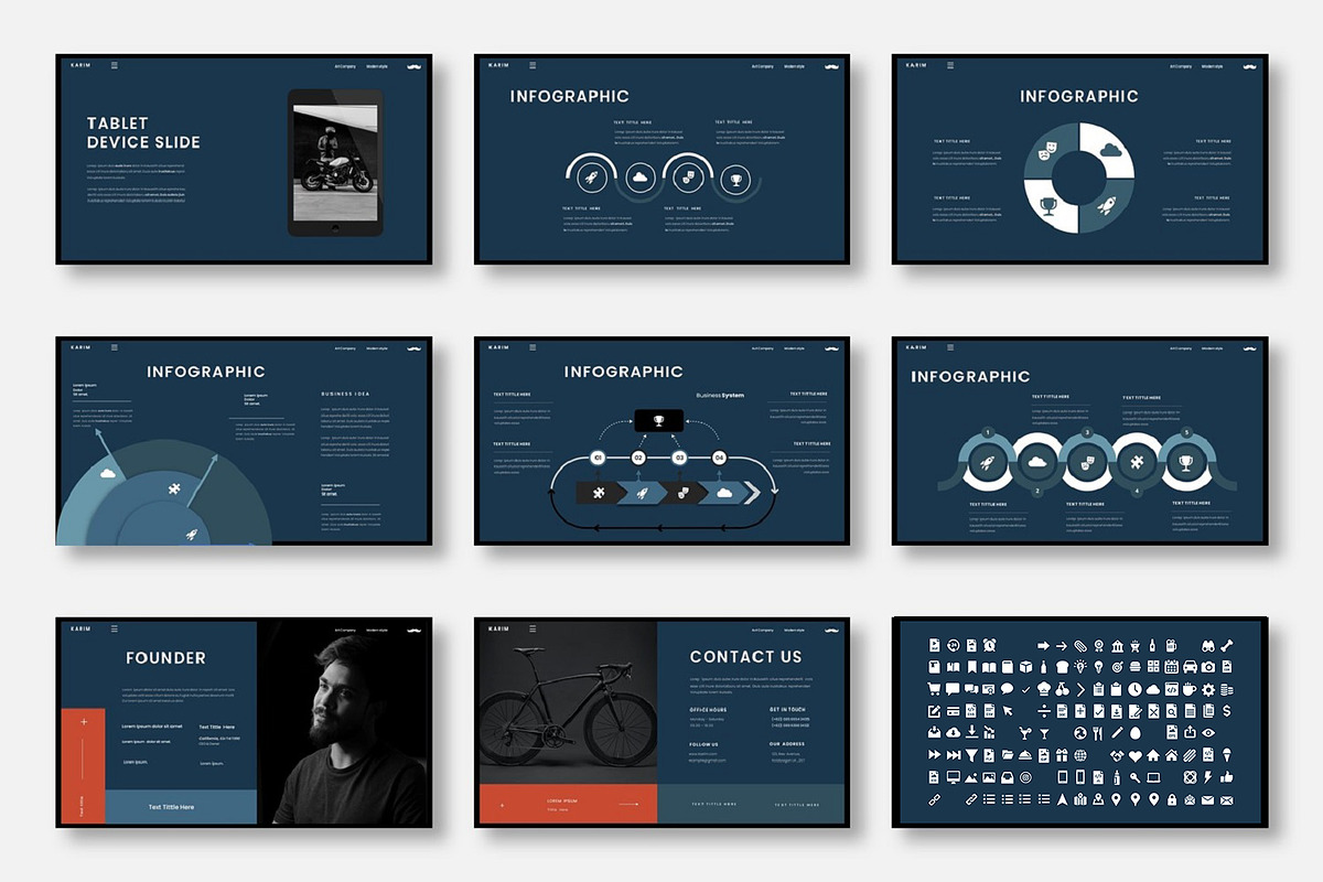 Karim - Business Google Slide Templa, a Presentation Template by Dens Creative Studio (Photo 5 of 6)