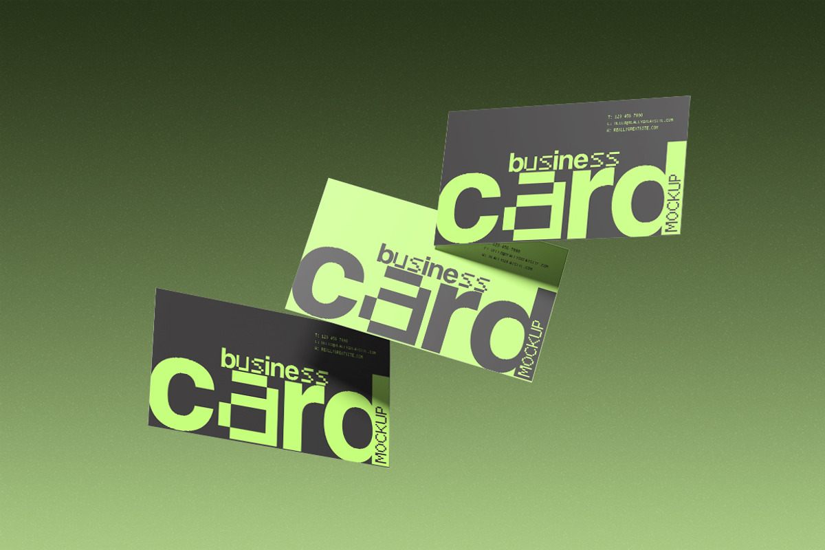 Business Card Mockup, a Merchandise Mockup by HanaSaka_Studio (Photo 1 of 4)