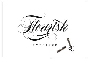 Flourish Typeface