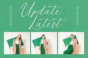 Sweetys Tasteria Modern Freestyle, a Script Font by Letterena Studios Script (Thumbnail 2 of 15)