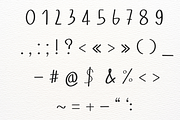 Fancy rose, a Handwritten Font by Petal Pixels (Thumbnail 6 of 8)