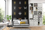 16 Insect symbols and 4 Patterns, an Outline Icon by Anna Smirnova (Thumbnail 9 of 12)