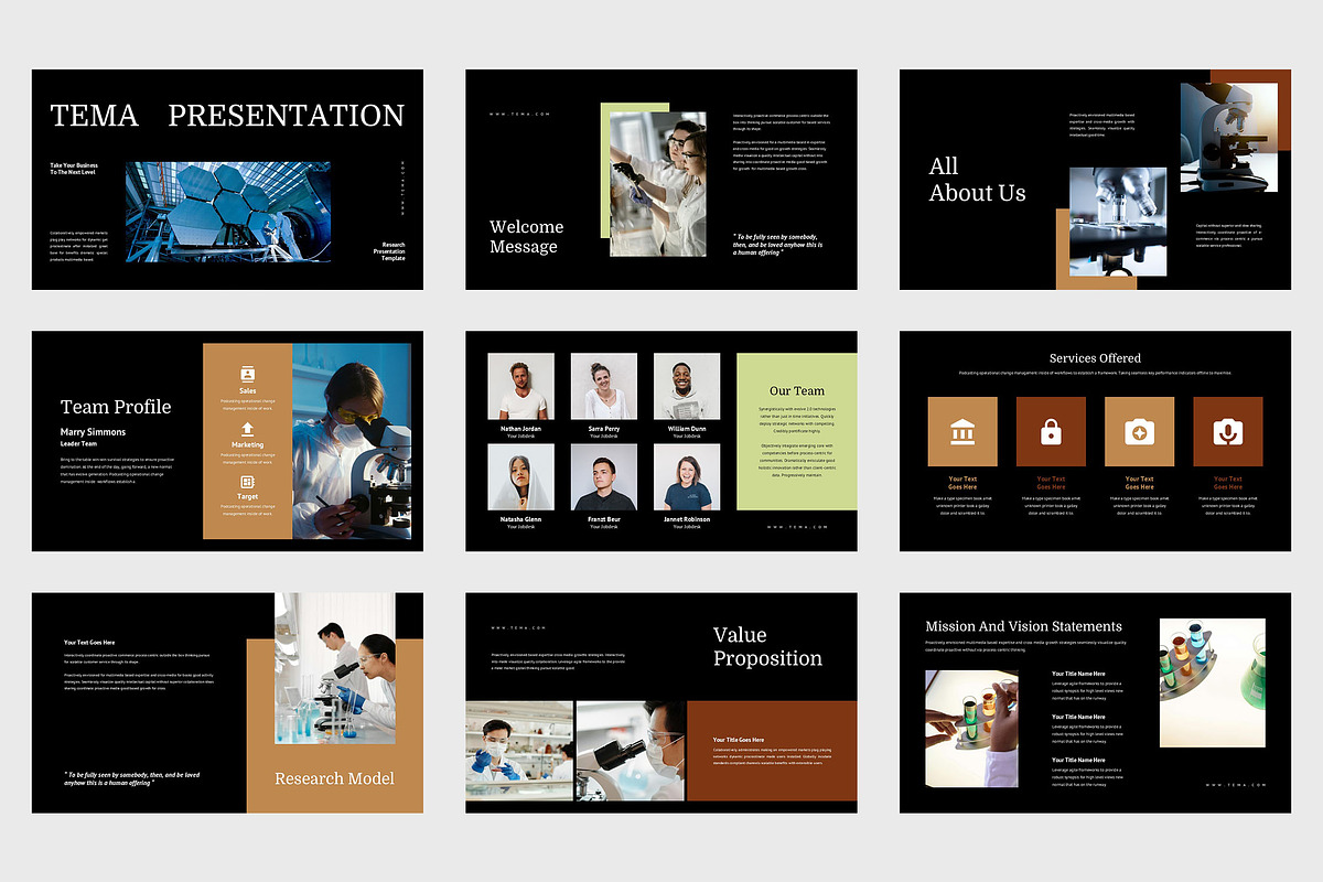 Tema : Research Keynote, a Presentation Template by Punkl Camp (Photo 2 of 9)