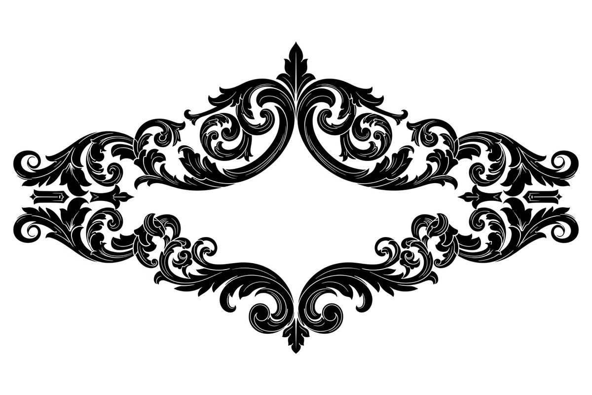 Ornamental Vintage Frame Border Bund, an Illustration by Creativeshirt (Photo 30 of 31)