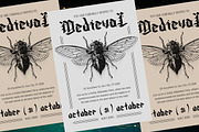 Sinevas - Modern Blackletter Font, a Blackletter Font by Dhabee (Thumbnail 13 of 15)