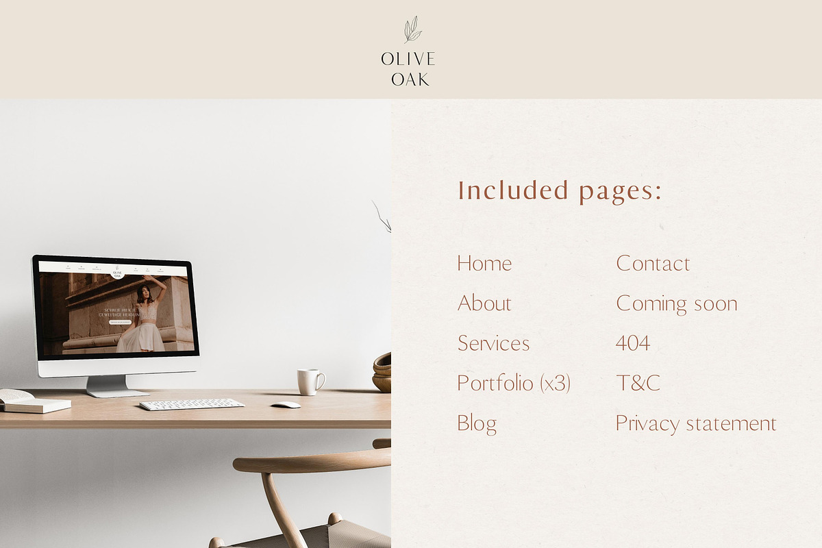 Elegant Showit Website Template, a Websites & App Template by Wonderlik Webdesign (Photo 4 of 4)