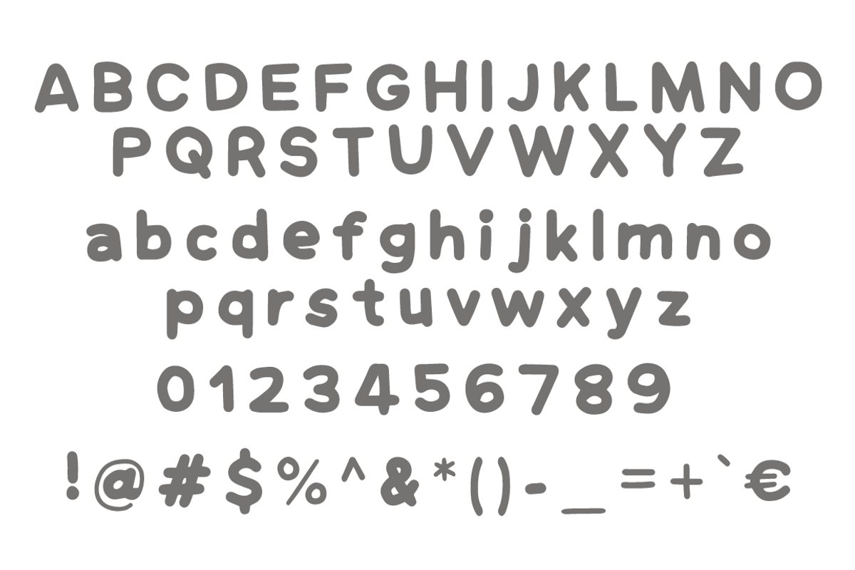 Hand Grotesk: hand drawn font preview 7