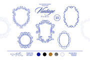 +420 Barbara Vintage Line Art Set, a Decorative Illustration by NassyArt (Thumbnail 8 of 29)