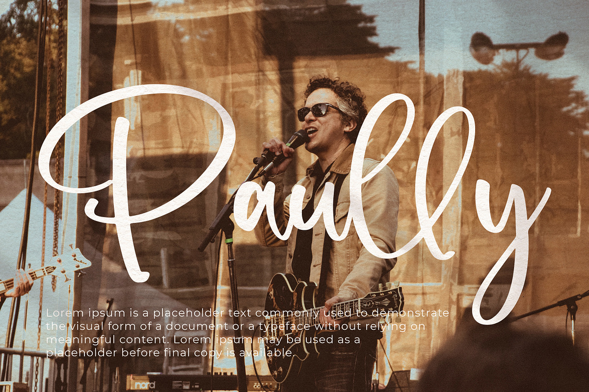 Sauxlle, a Script Font by Integritype Studio (Photo 2 of 15)
