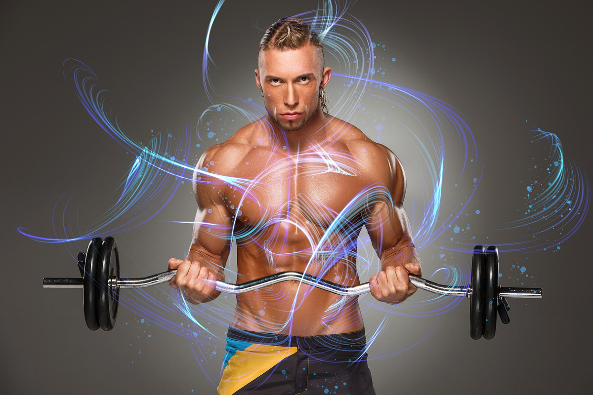 60 Light Trails PNG & PS Brushe, a Brush Add-On by MRI STUDIO (Photo 9 of 14)
