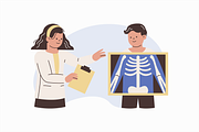 Chiropractic Treatments Illustration, an Object Graphic by Jump Studio (Thumbnail 11 of 12)