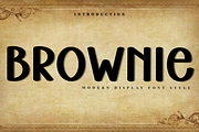 Brownie, a Script Font by FreshTypeINK (Thumbnail 1 of 8)
