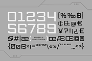 Weight - Modern Technology Font, a Sans Serif Font by TokoPress (Thumbnail 11 of 13)