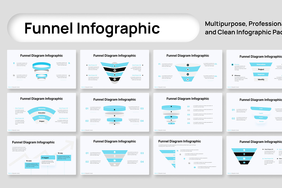 Big Infographic Assets PowerPoint, a Presentation Template by Premast (Photo 6 of 6)