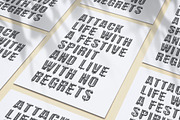 Party Balloon Font, a Font by Handmadefont (Thumbnail 5 of 9)