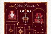 Dark Romantic. Watercolor art, an Object Graphic by ma_i_vi (Thumbnail 7 of 12)