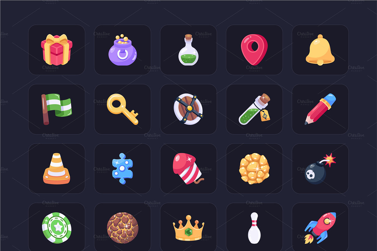 125 Game Animated Icons, a Duotone Icon by Vectors Market (Photo 5 of 7)