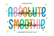Absolute Smoothie Duo, a Handwritten Font by DN Creative (Thumbnail 1 of 10)