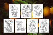 Gardening | Coloring Book, an Education Illustration by ChristinaDesigns (Thumbnail 2 of 6)