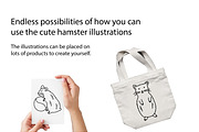 Cute Doodle Hamsters, an Illustration by Liz Pengilley Studio (Thumbnail 4 of 4)