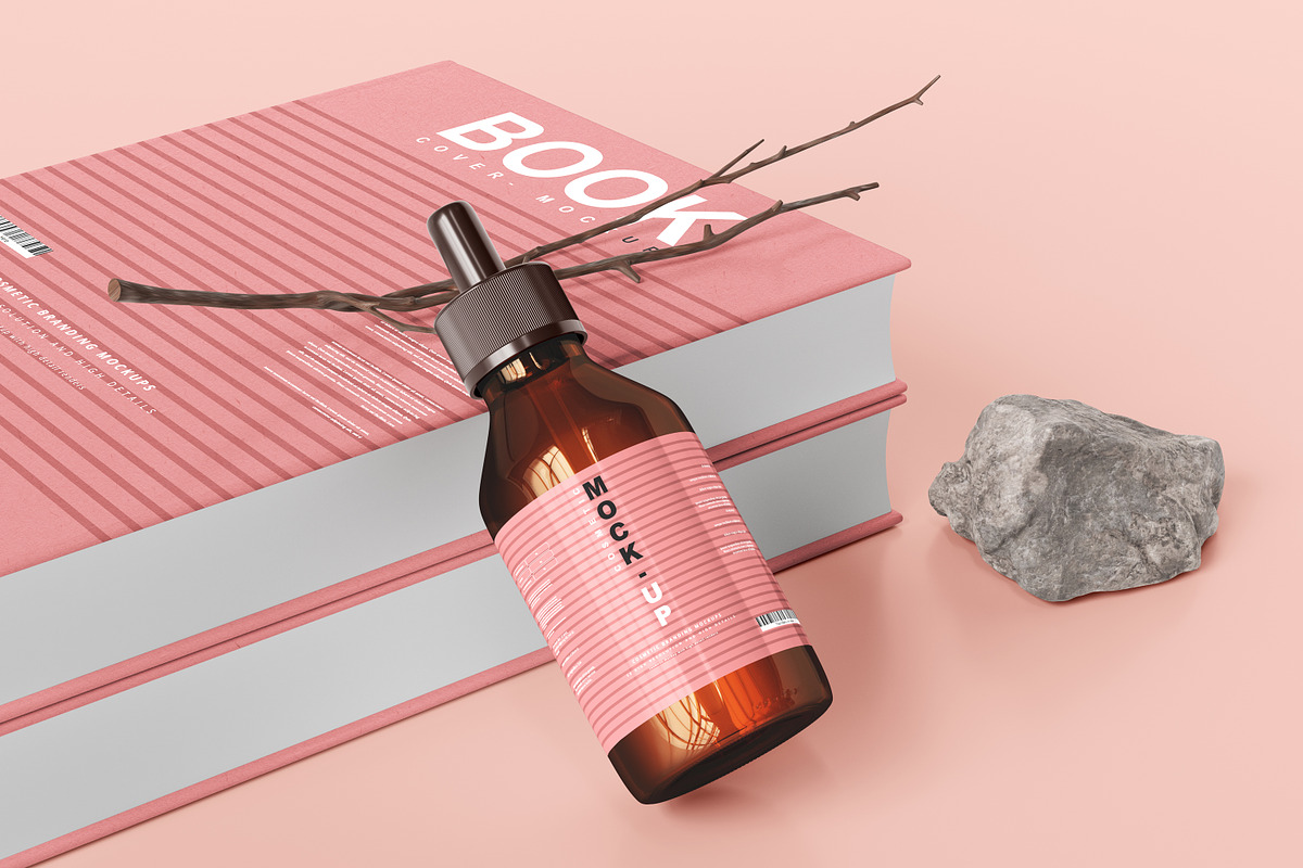 250+ Cosmetic Branding Mockup Bundle, a Cups & Container Mockup by pmvch (Photo 269 of 273)
