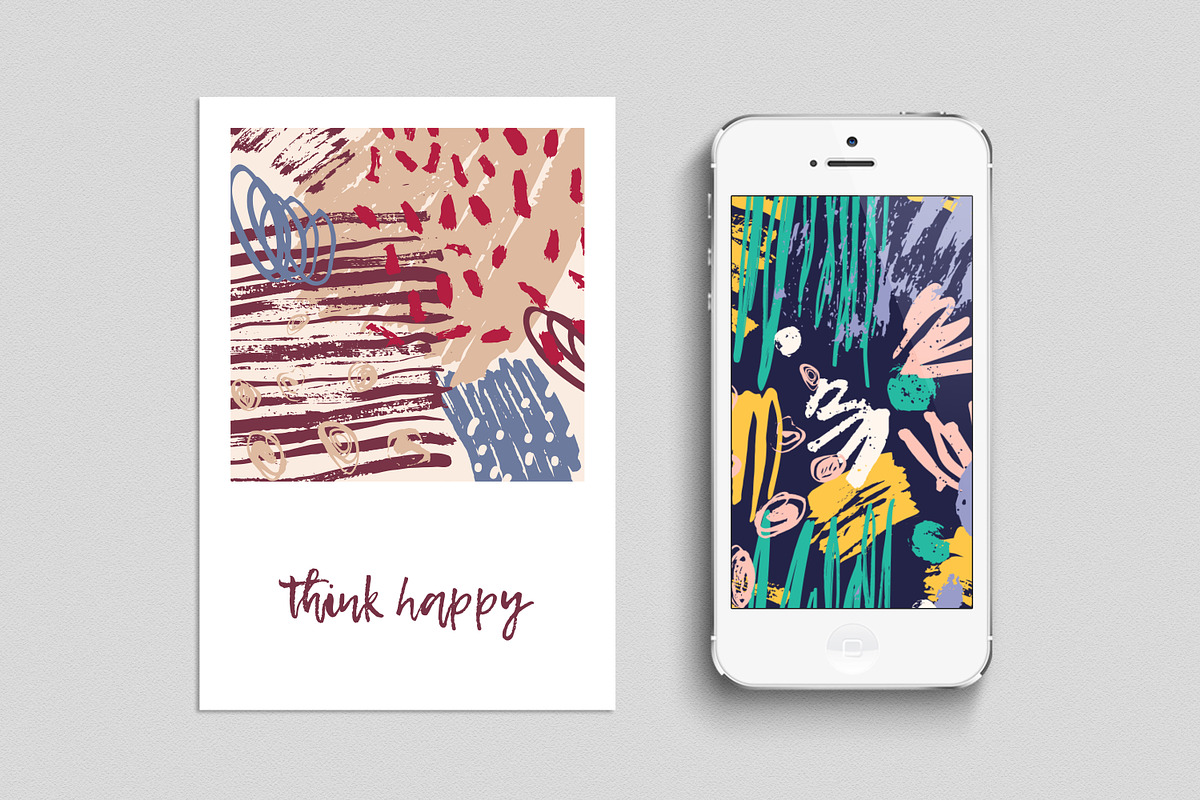 Textures cards + seamless patterns, a Pattern Graphic by Good Studio (Photo 23 of 30)