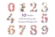 Anemone Watercolor Floral Clipart, a Decorative Illustration by ForhadGFX (Thumbnail 13 of 14)
