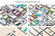 ALL 3D iPHONE MOCK-UP BUNDLE VOL-3, an iPhone Mockup by Graphicsworld125 (Thumbnail 3 of 18)