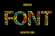 Lego CLR Font, a Font by Handmadefont (Thumbnail 1 of 9)