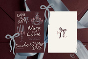 SAVE THE DATE Hand drawn Italian, an Invitation Template by Ivyandpalette (Thumbnail 11 of 18)