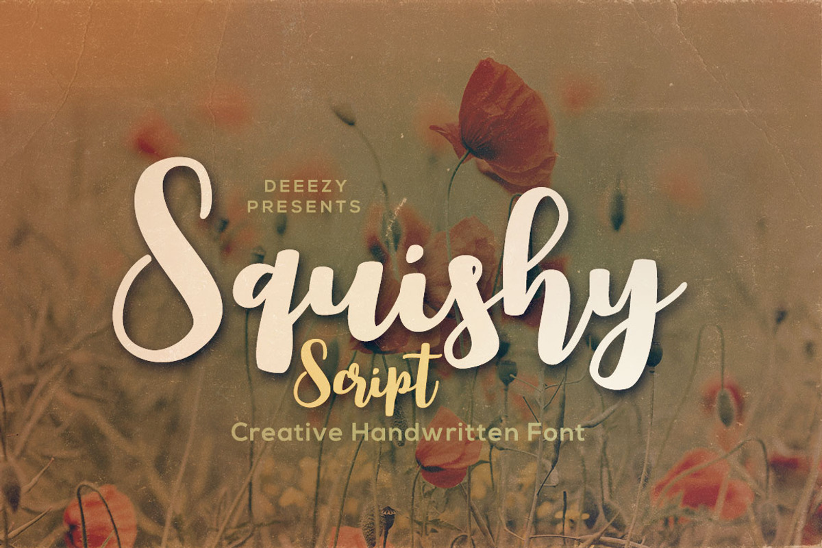 Squishy Script Font