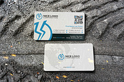 lightning business card, a Business Card Template by Indigo Graphic Shop (Thumbnail 4 of 4)