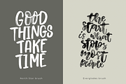 10 Lettering Brushes For Procreate, a Brush Add-On by Katsia Liat (Jazwinska) (Thumbnail 5 of 10)