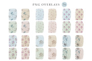 Watercolor Shapes Floral Art, a Texture Graphic by sibel dayı (Thumbnail 9 of 10)