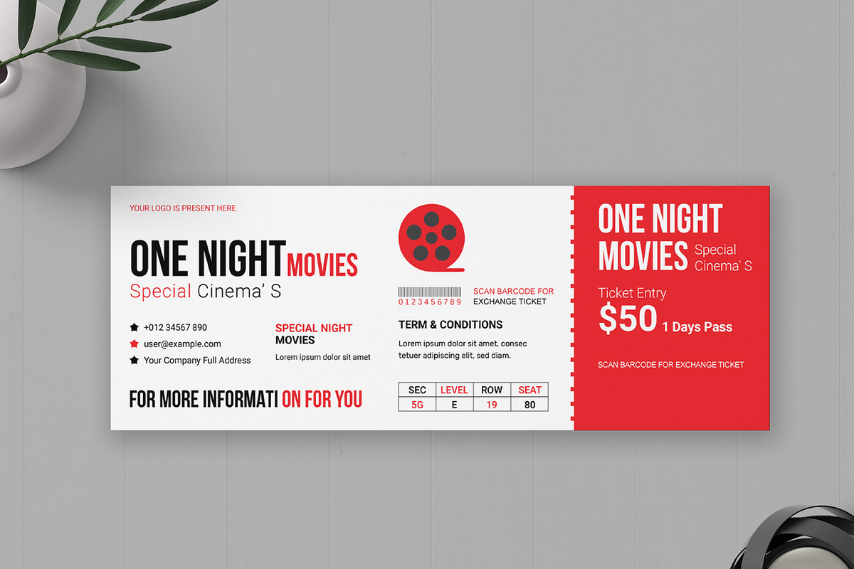 Email Signature Template Layout preview 2