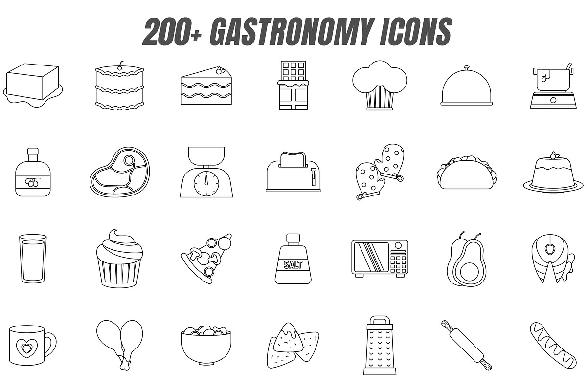 3800+ Icon Bundle (Icon Pack), an Outline Icon by soglamun (Photo 5 of 5)