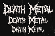 Forsaken Mutation | Death Metal Font, a Symbol Font by Masyafi Studio (Thumbnail 6 of 9)