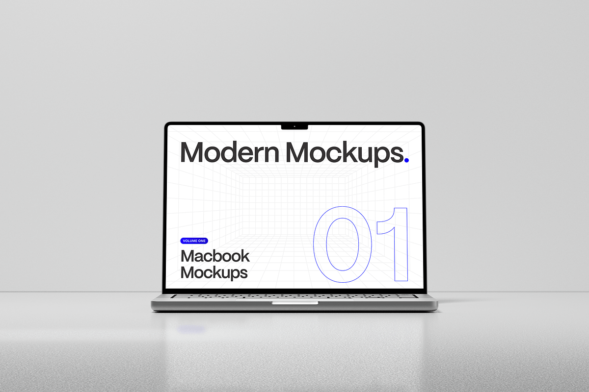 Minimal Macbook Mockups Vol 1, a Mac Mockup by Modern Mockups (Photo 14 of 17)