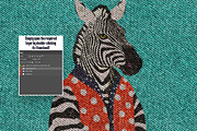 Knitted Fabric Photo Effect, a Layer Style Add-On by iDoodle Studio (Thumbnail 2 of 5)