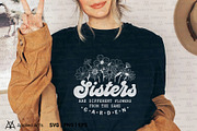 Sister SVG, Sisters are Flowers SVG, an Object Graphic by Applied Arts (Thumbnail 2 of 10)
