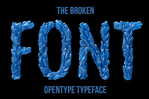 Frozen King Font, a Font by Handmadefont